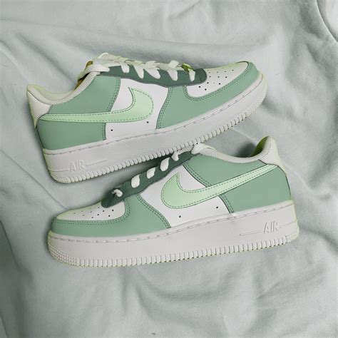 pastel green sneakers